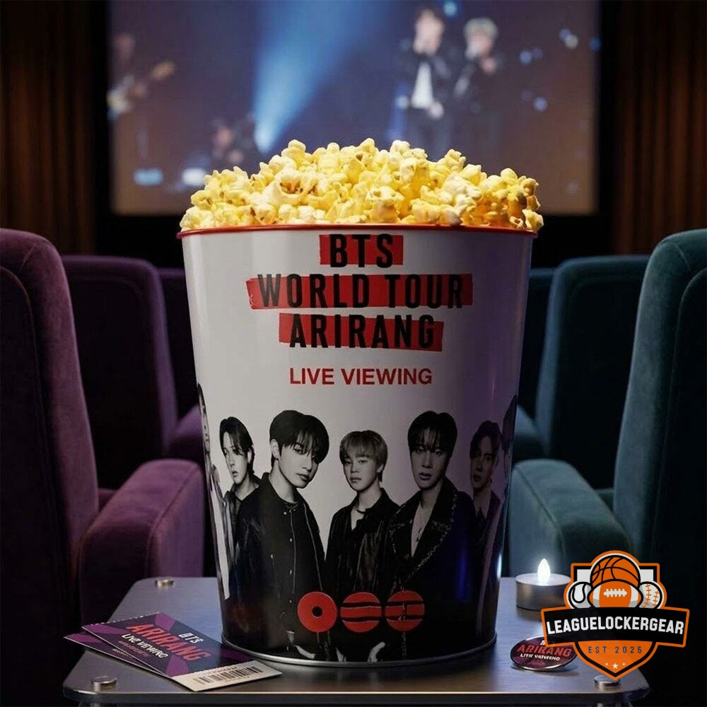 BTS World Tour Arirang Popcorn Bucket