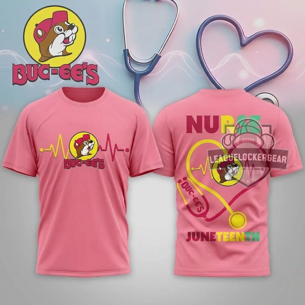 Buc-ee’s Nurse Juneteenth T-Shirt