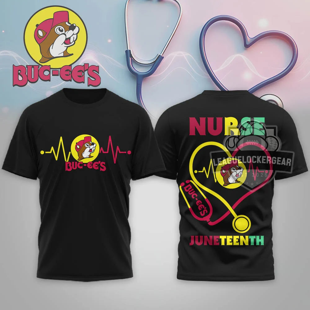 Buc-ee’s Nurse Juneteenth T-Shirt