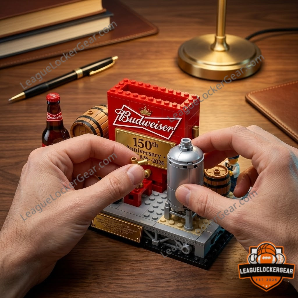 Budweiser 150th Anniversary Building Block Model