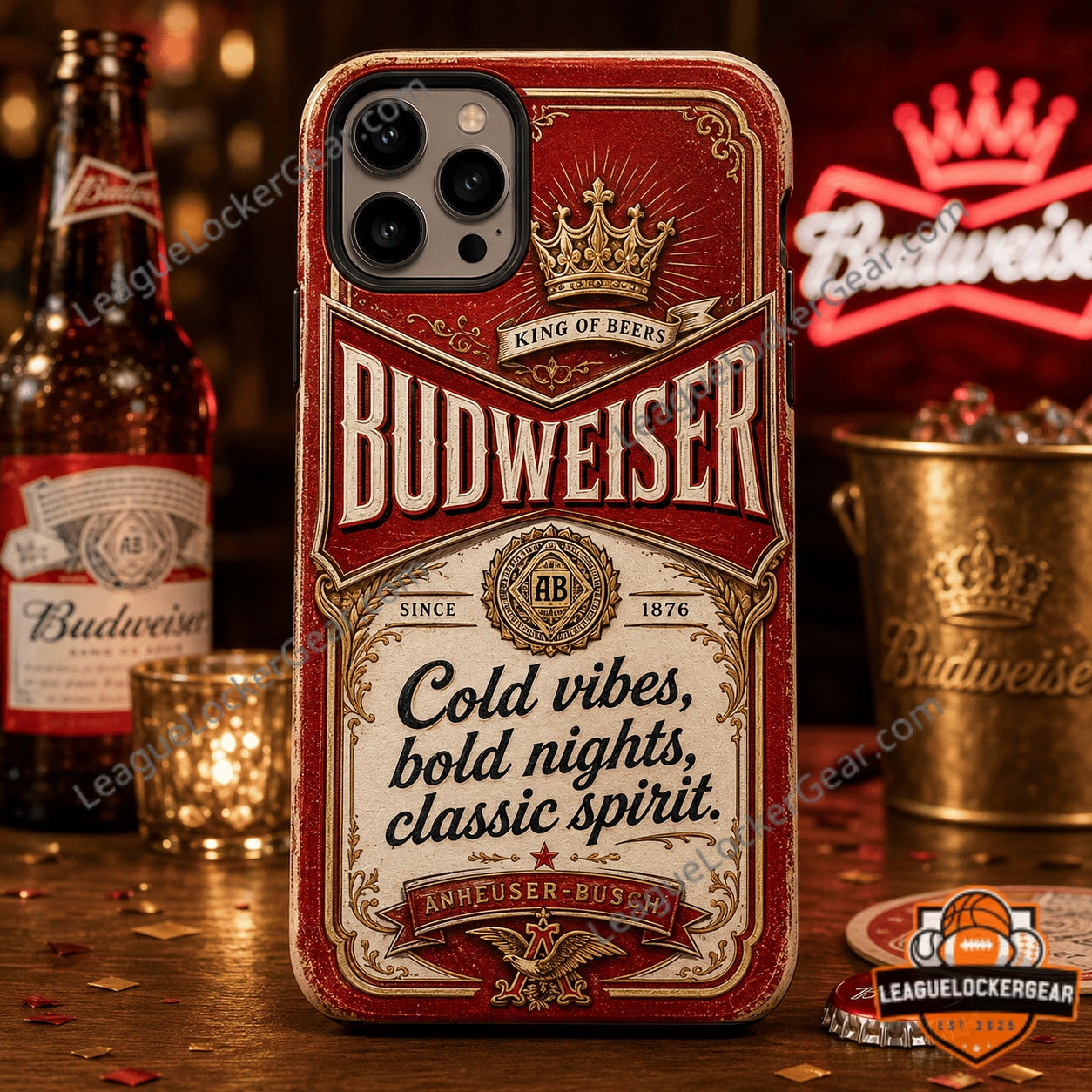 Budweiser Cold Vibes 150th Anniversary Phone Case