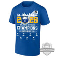 Buffalo Sabres 2026 Atlantic Division Champions T-Shirt