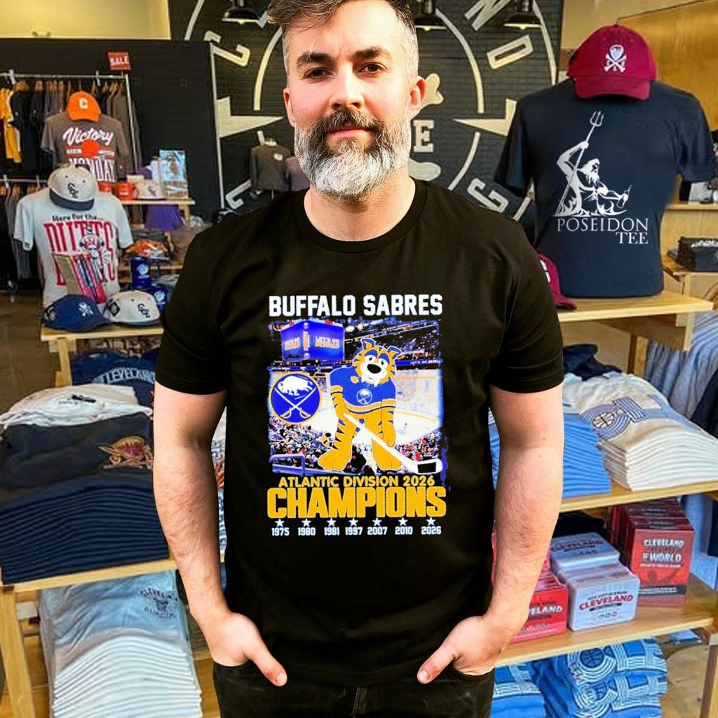 Buffalo Sabres Atlantic Division 2026 Champions 1975 2026 T-shirt