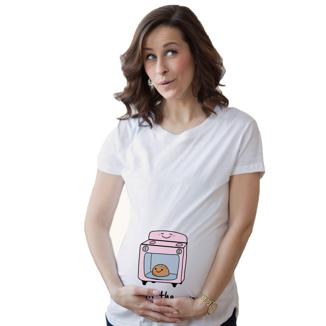 Bun In The Oven Maternity T Shirt