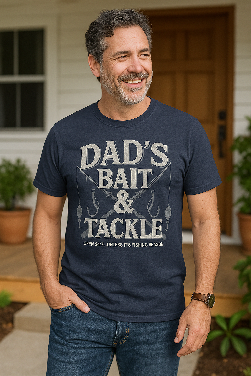 Dads Bait And Tackle Men's T Shirt