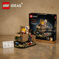Calvin and Hobbes The Transmogrifier & Time Machine LEGO Building Kit