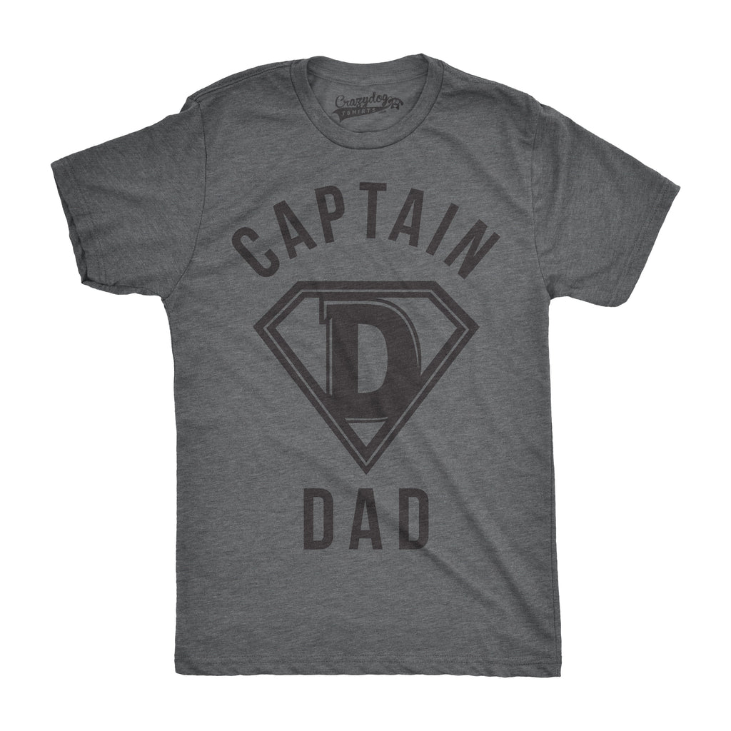 Captain Dad Men's T Shirt