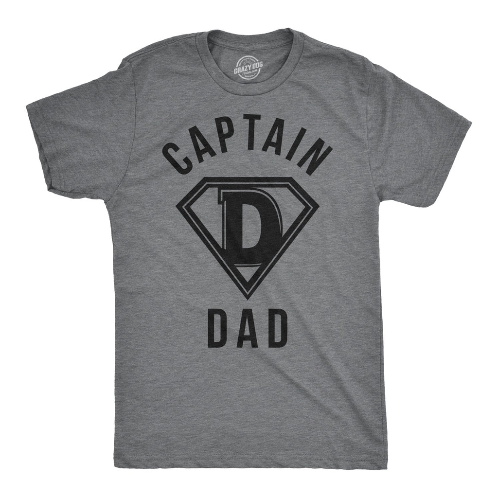 Captain Dad Men's T Shirt