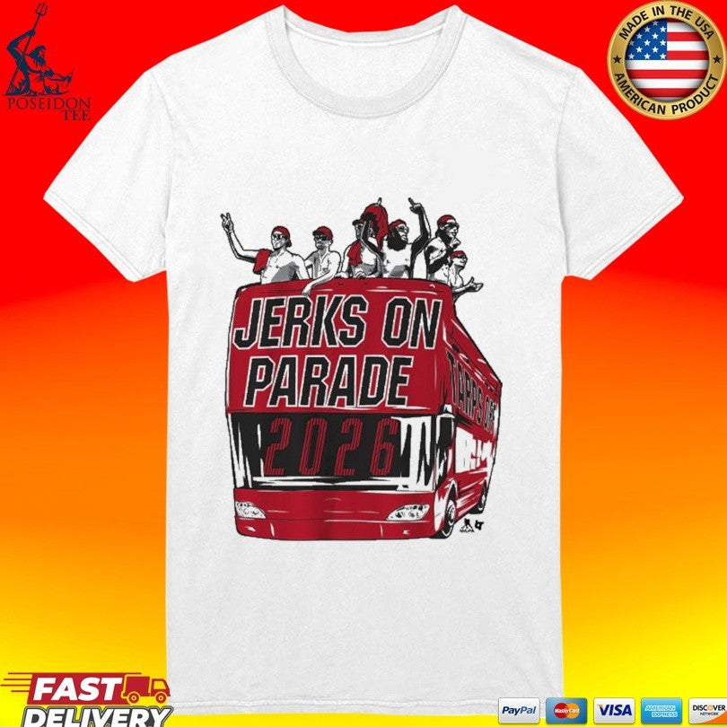 Carolina Hockey Jerks On Parade 2026 T-shirt