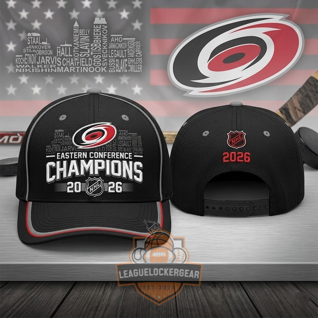 Carolina Hurricanes Eastern Conference Champions 2026 T-Shirt