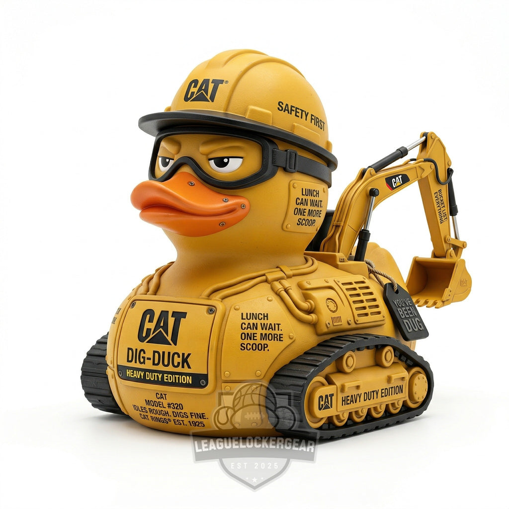 CAT Heavy Duty Dig-Duck Road Roller Rubber Duck