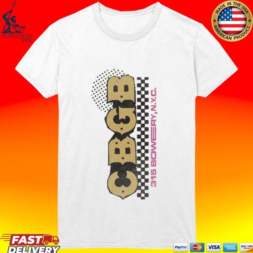 Cbgb New Wave Checker Vintage T-shirt