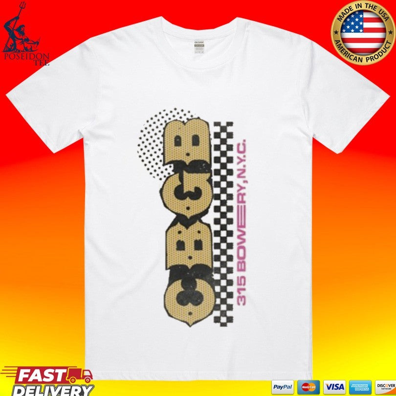 Cbgb New Wave Checker Vintage T-shirt