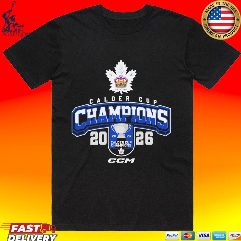 Ccm Toronto Marlies 2026 Calder Cup Champions Locker Room T-shirt