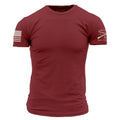 Basic T-Shirt - Red Plum