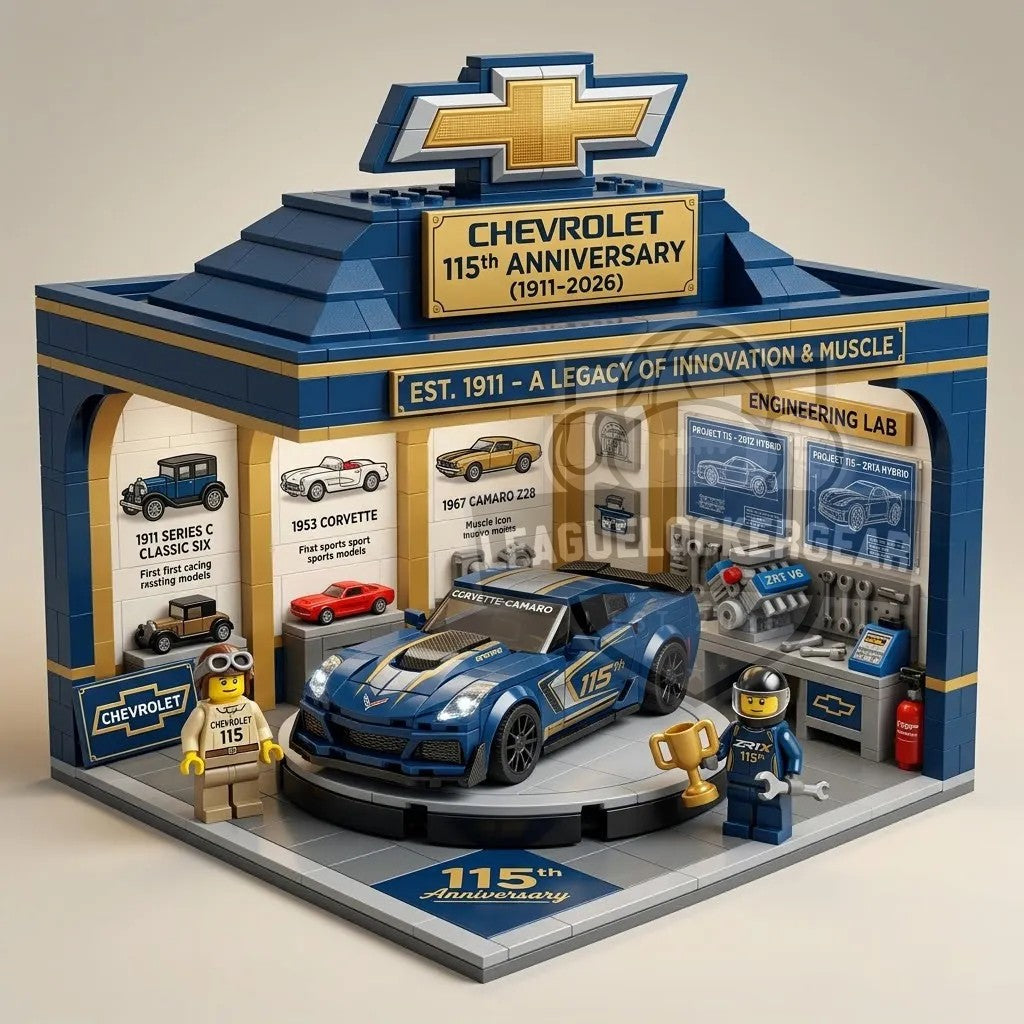 Chevrolet 115th Anniversary 1911-2026 Building Block Set
