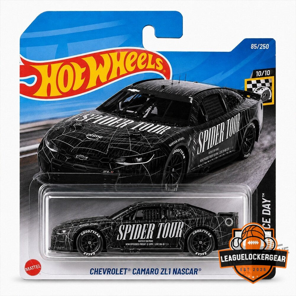 Chevrolet Camaro ZL1 NASCAR Spider Tour Hot Wheels Diecast Car