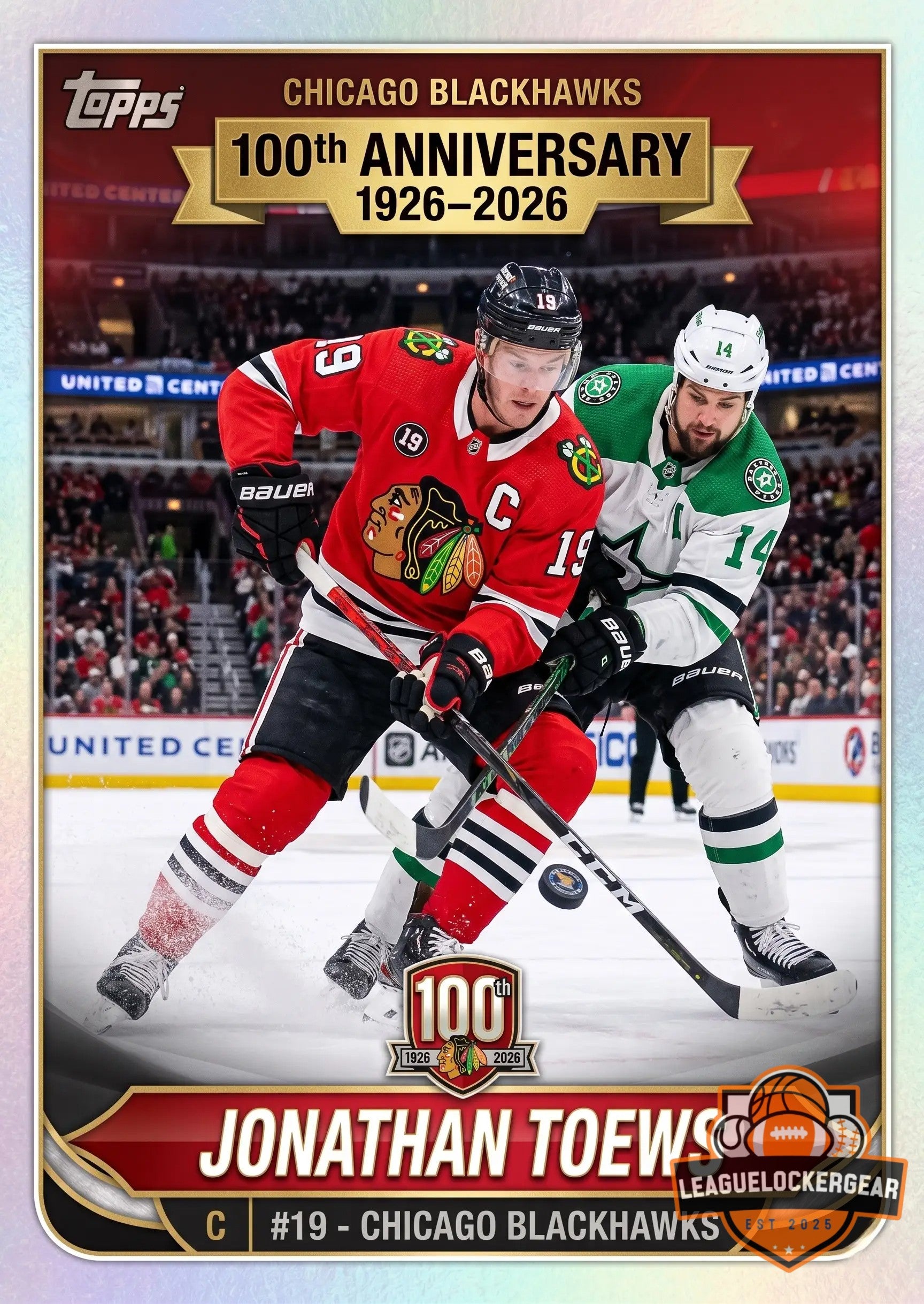 Chicago Blackhawks 100th Anniversary 1926-2026 Trading Cards