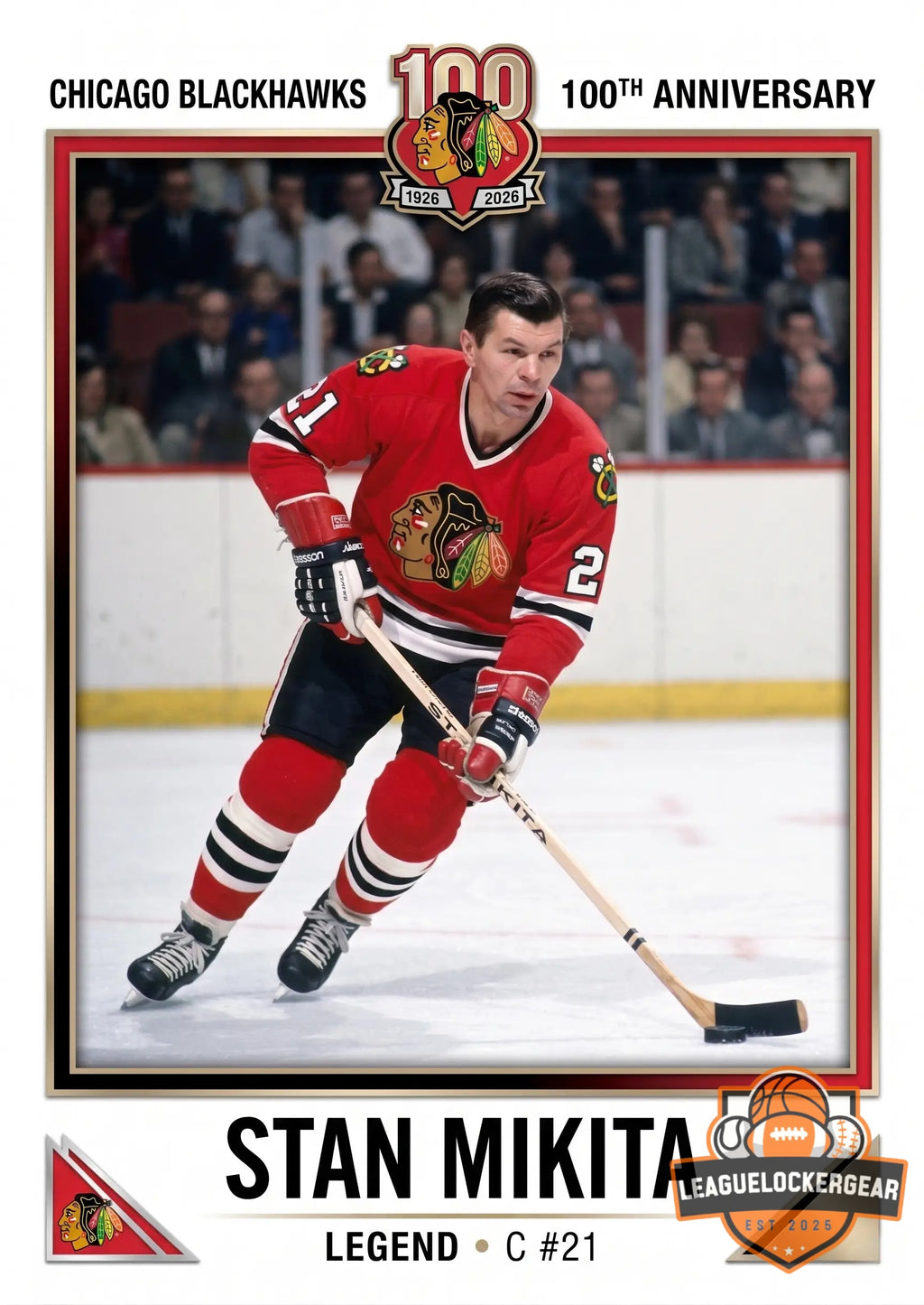 Chicago Blackhawks 100th Anniversary 1926-2026 Trading Cards