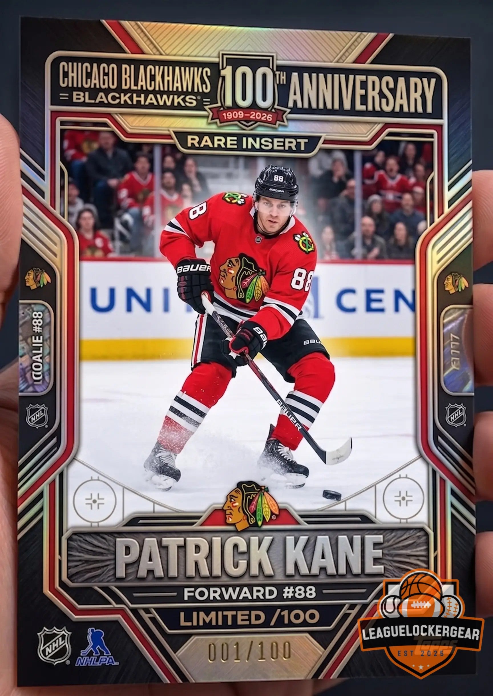 Chicago Blackhawks 100th Anniversary 1926-2026 Trading Cards