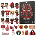 Chicago Bulls 2025 Advent Calendar – “See Red” Exclusive Collector Mini Figures Set