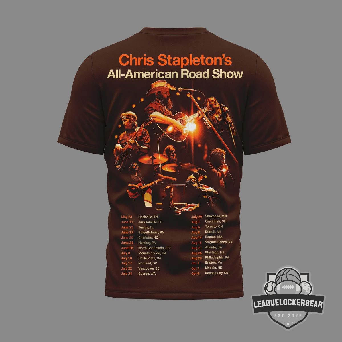 Chris Stapleton All-American Road Show T-Shirt