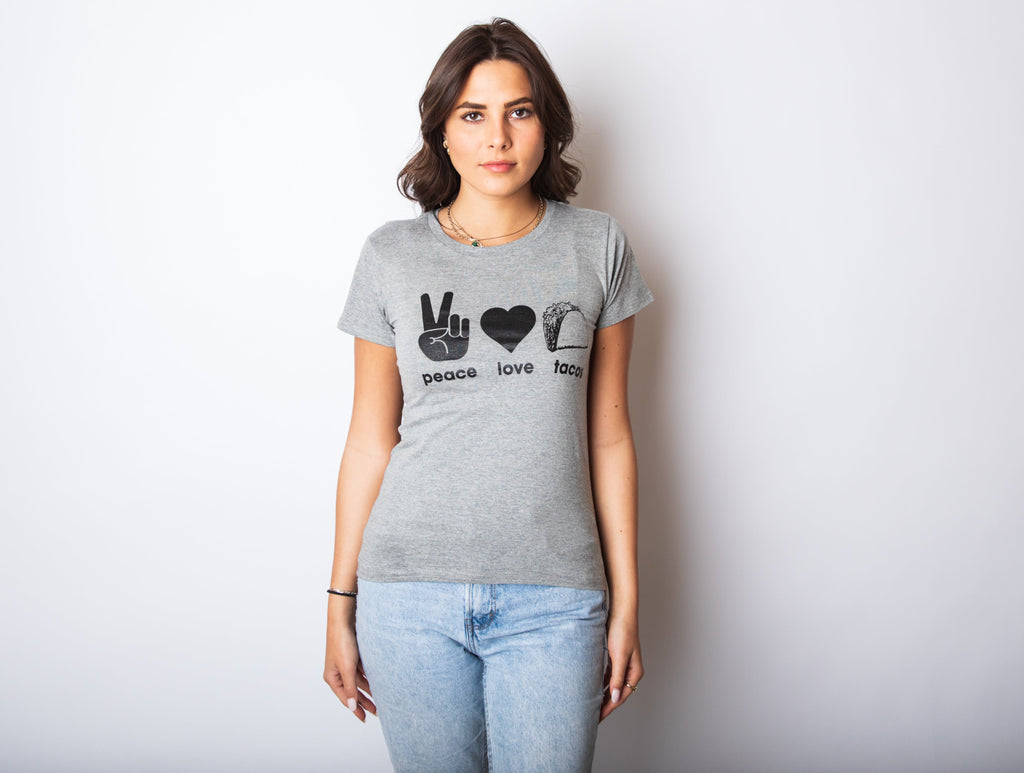 Peace Love Tacos Women's T Shirt