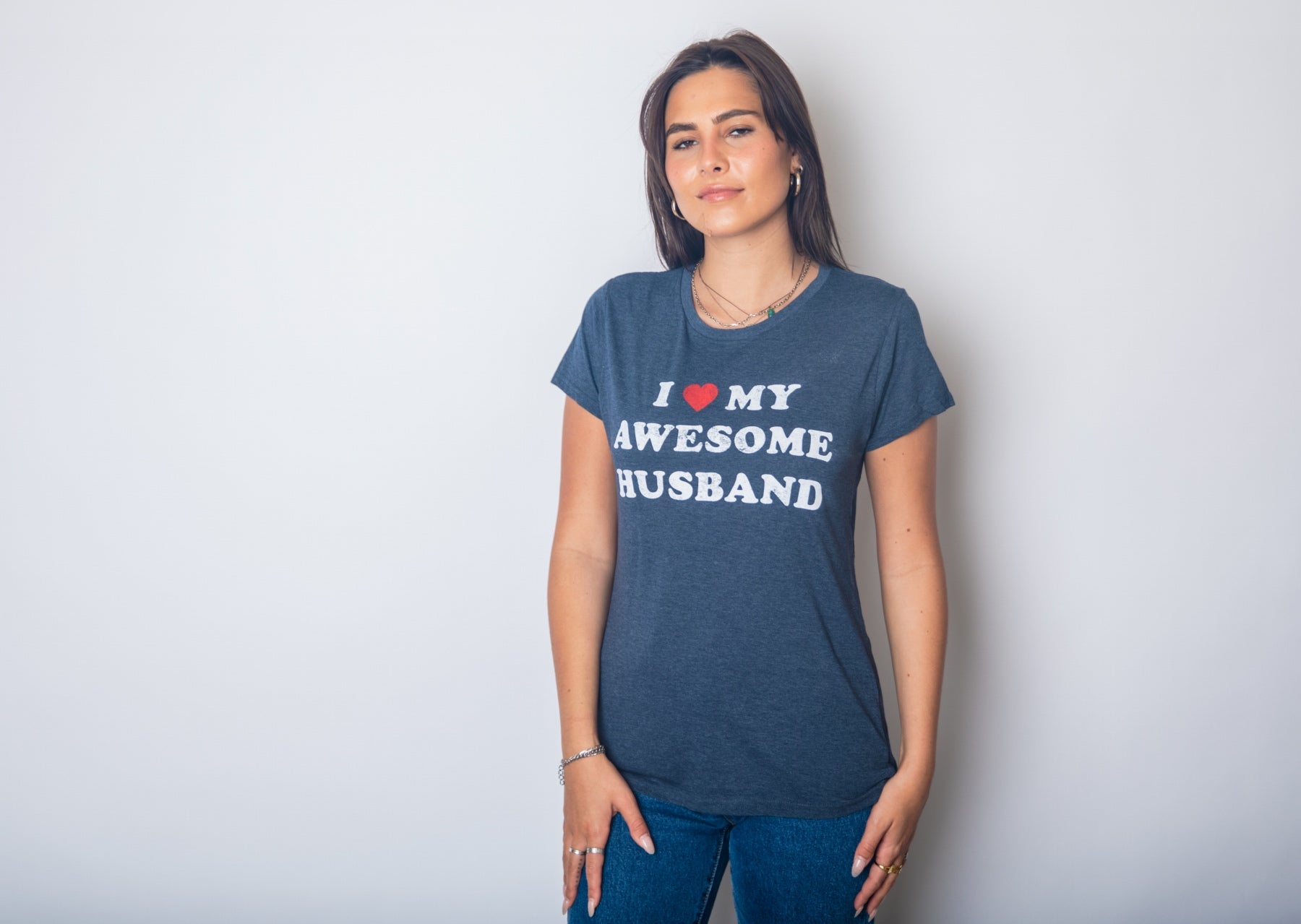 I Love My Awesome Husband Women's T Shirt
