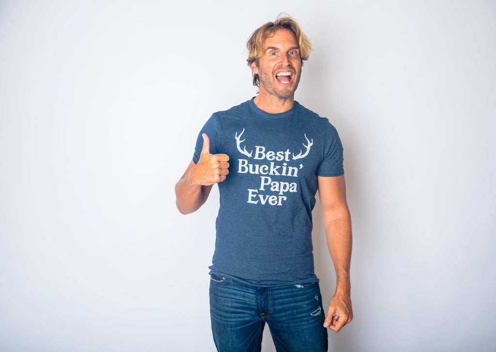 Best Buckin Papa Men's T Shirt