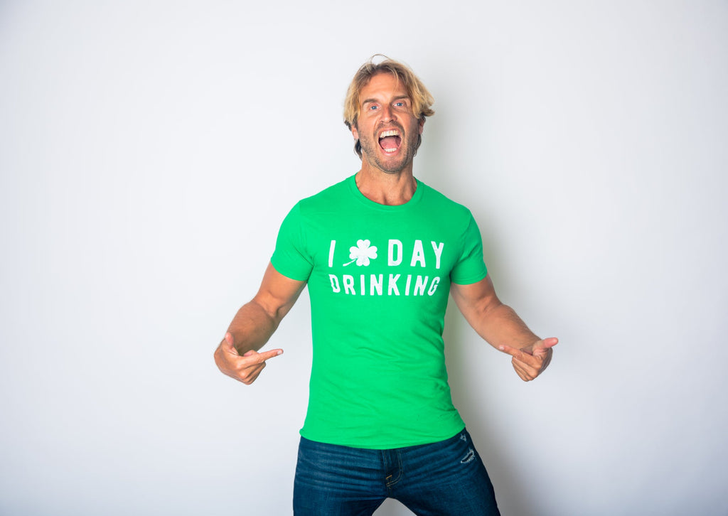 I Clover Day Drinking Men's T Shirt