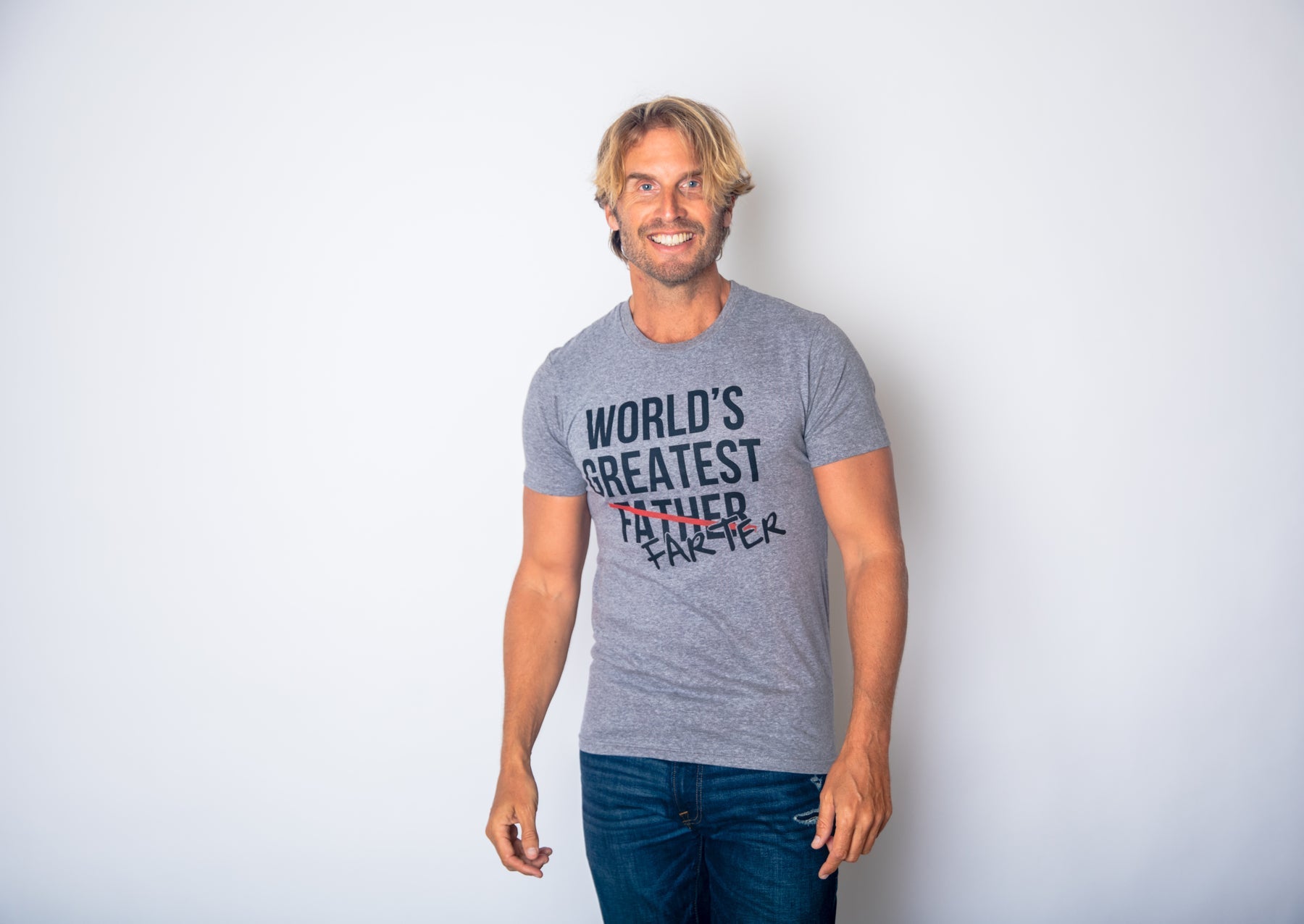 World's Greatest Farter Father Men's T Shirt