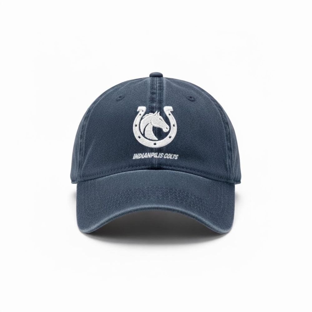 Indianapolis Colts Embroidered Logo Cap – Cool Adjustable Baseball Hat 2025
