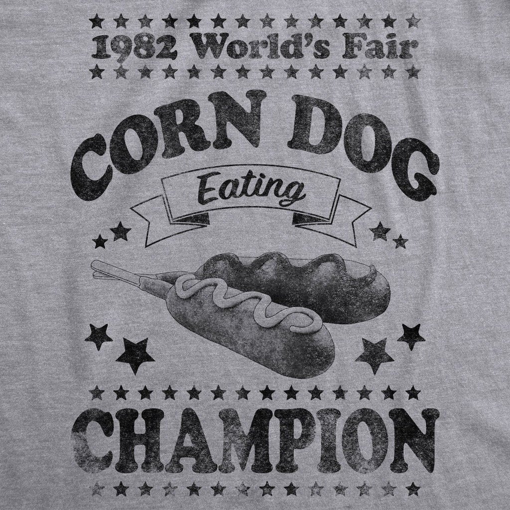 Corn Dog Eating Champion 1982 Men's T Shirt