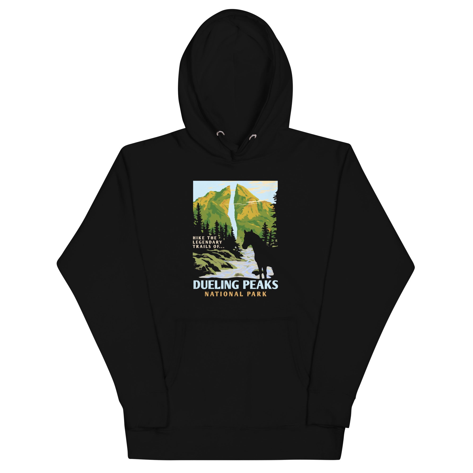 Dueling Peaks National Park Unisex Hoodie