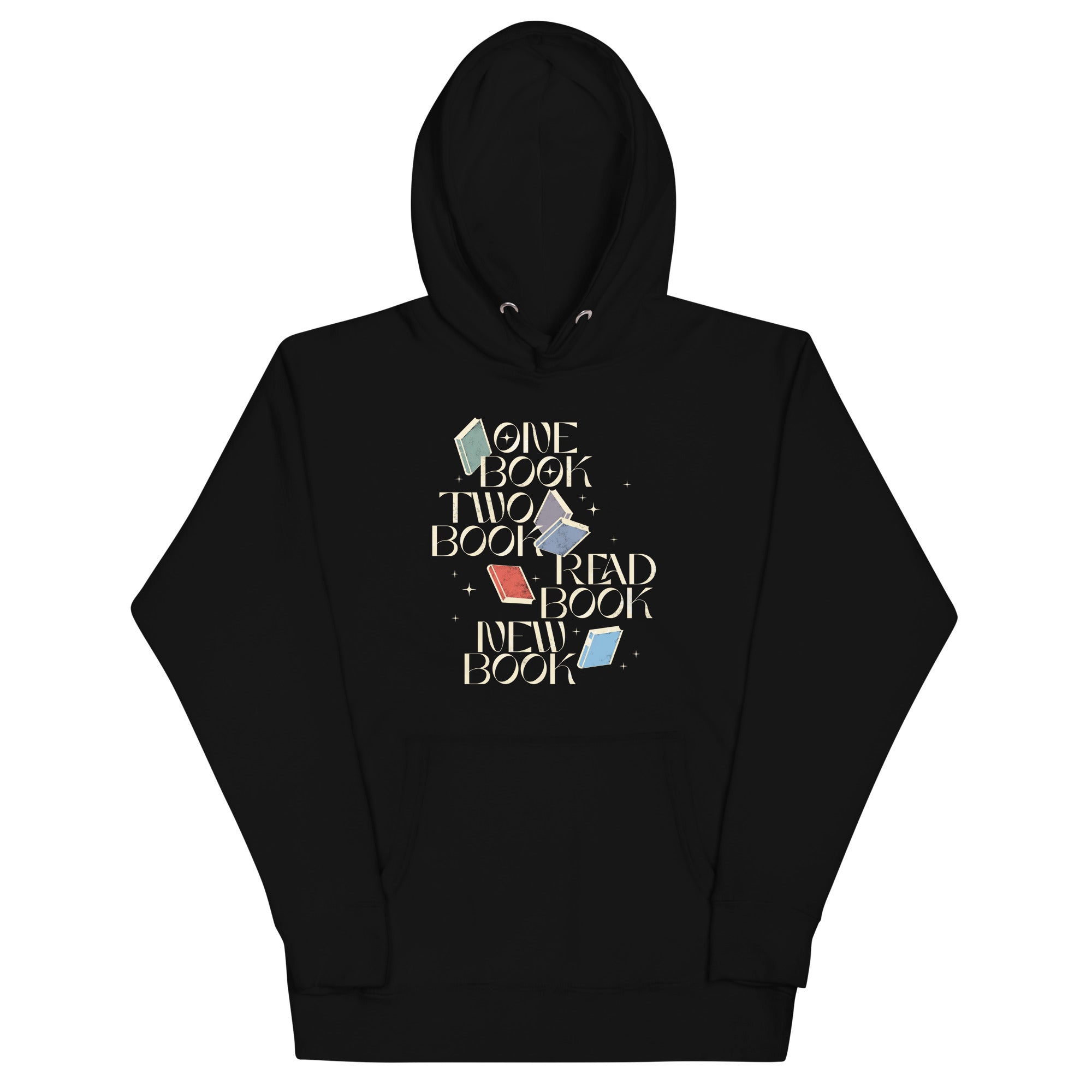 One Book Two Book Read Book New Book Unisex Hoodie