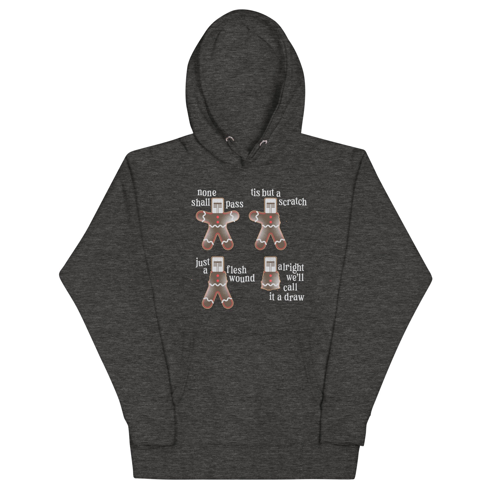 Alright We'll Call It A Draw Gingerbread Unisex Hoodie
