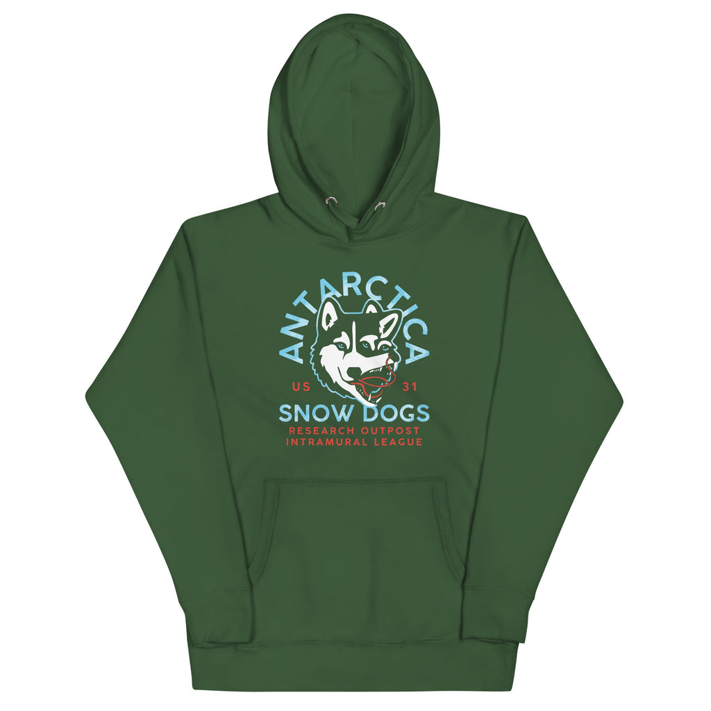 Antarctica Snow Dogs Unisex Hoodie