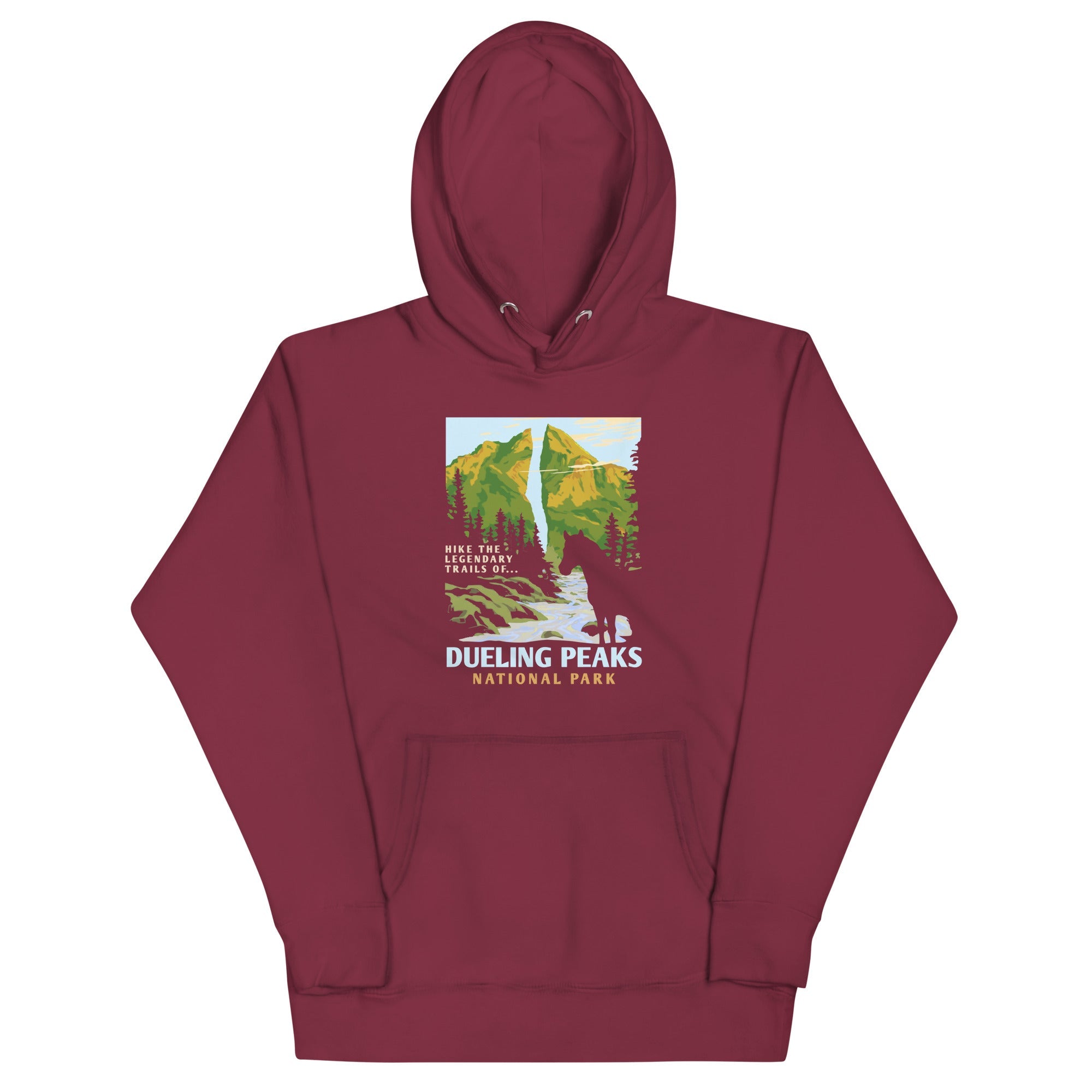Dueling Peaks National Park Unisex Hoodie