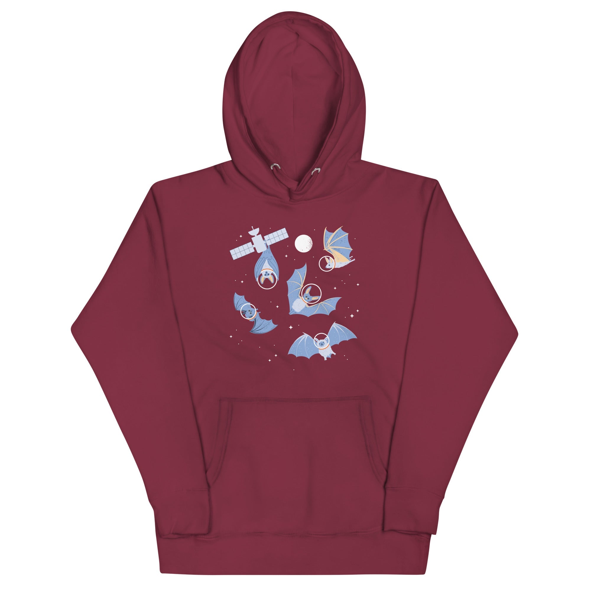 Bats In Space Unisex Hoodie