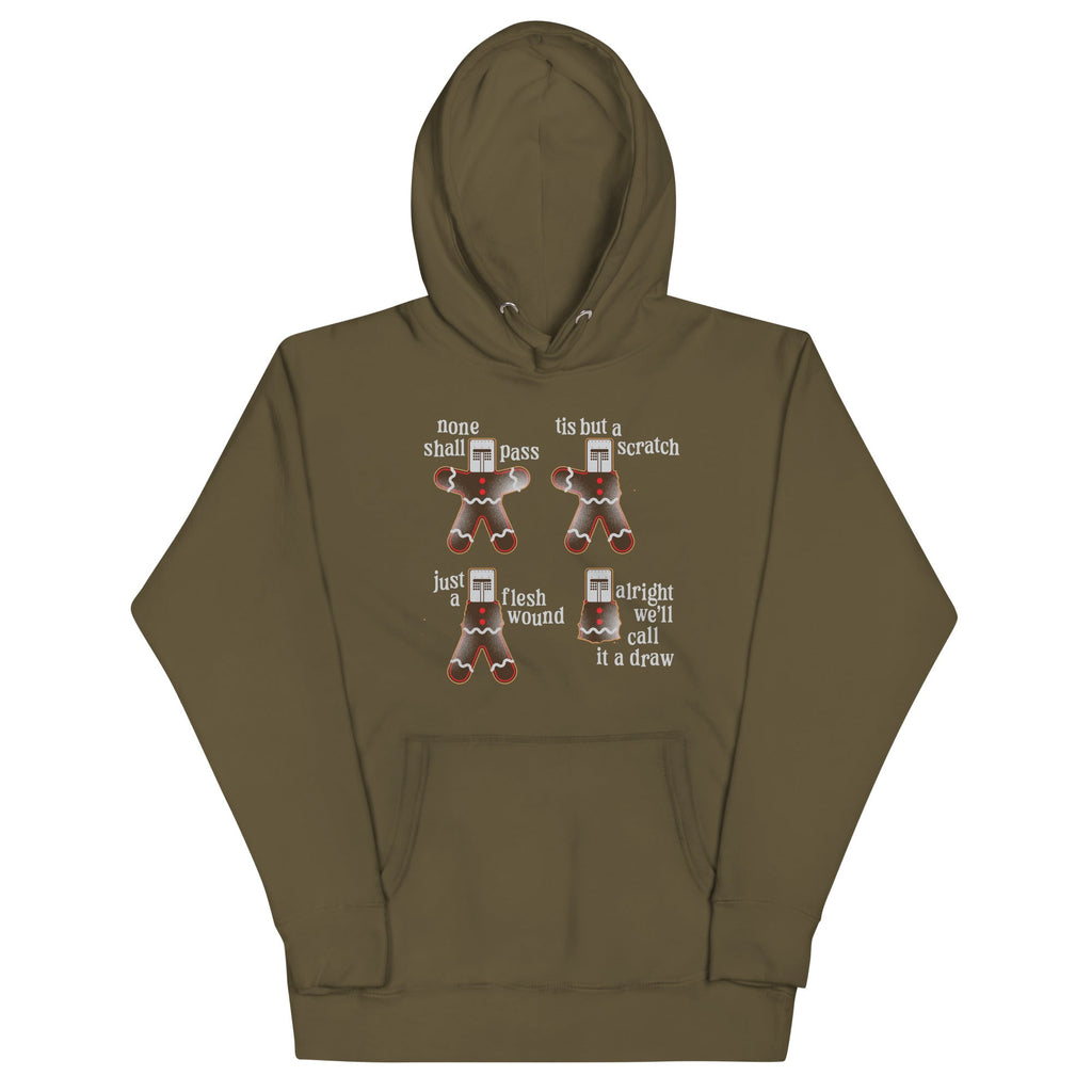 Alright We'll Call It A Draw Gingerbread Unisex Hoodie