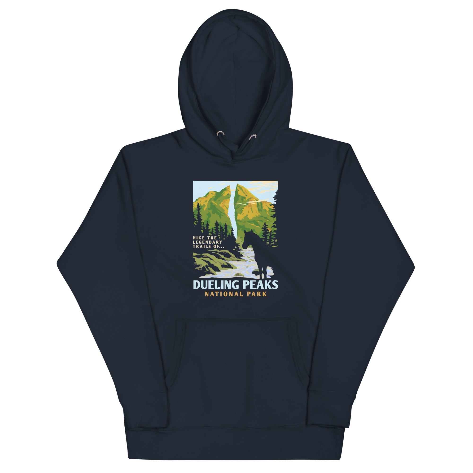 Dueling Peaks National Park Unisex Hoodie