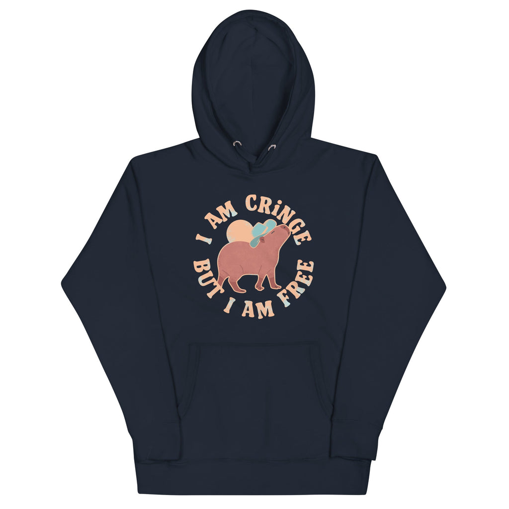 I Am Cringe But I Am Free Unisex Hoodie