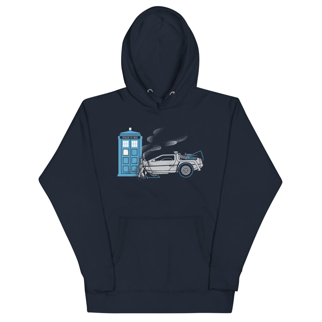 Time Collision Unisex Hoodie