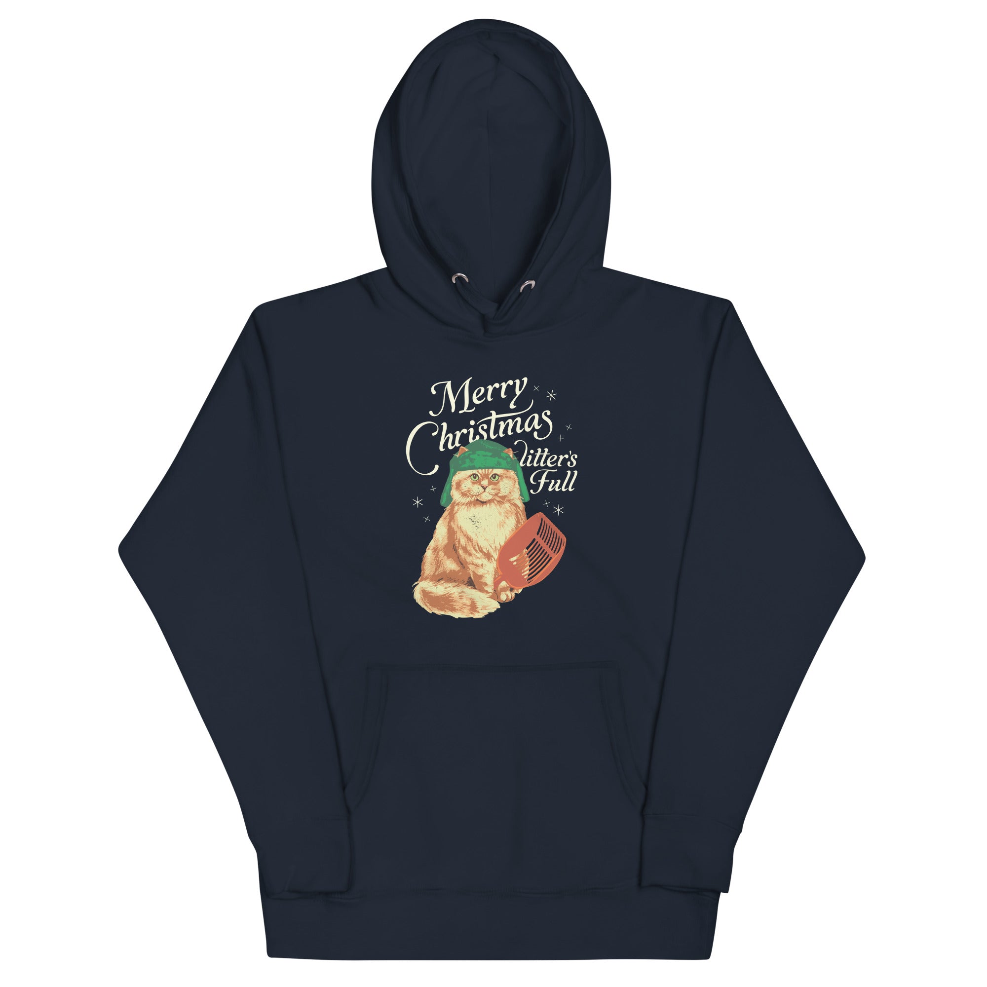 Merry Christmas Litter's Full Unisex Hoodie