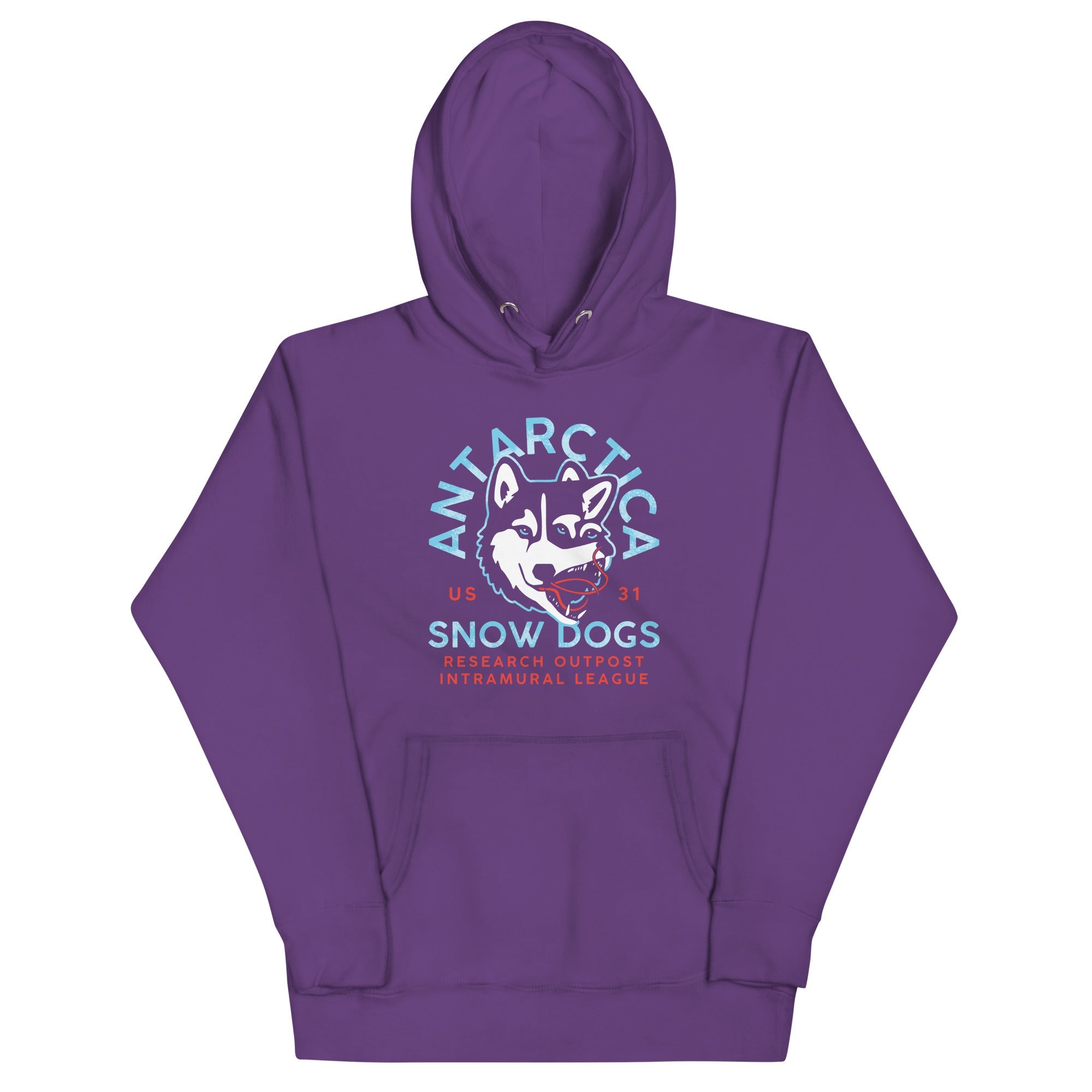 Antarctica Snow Dogs Unisex Hoodie
