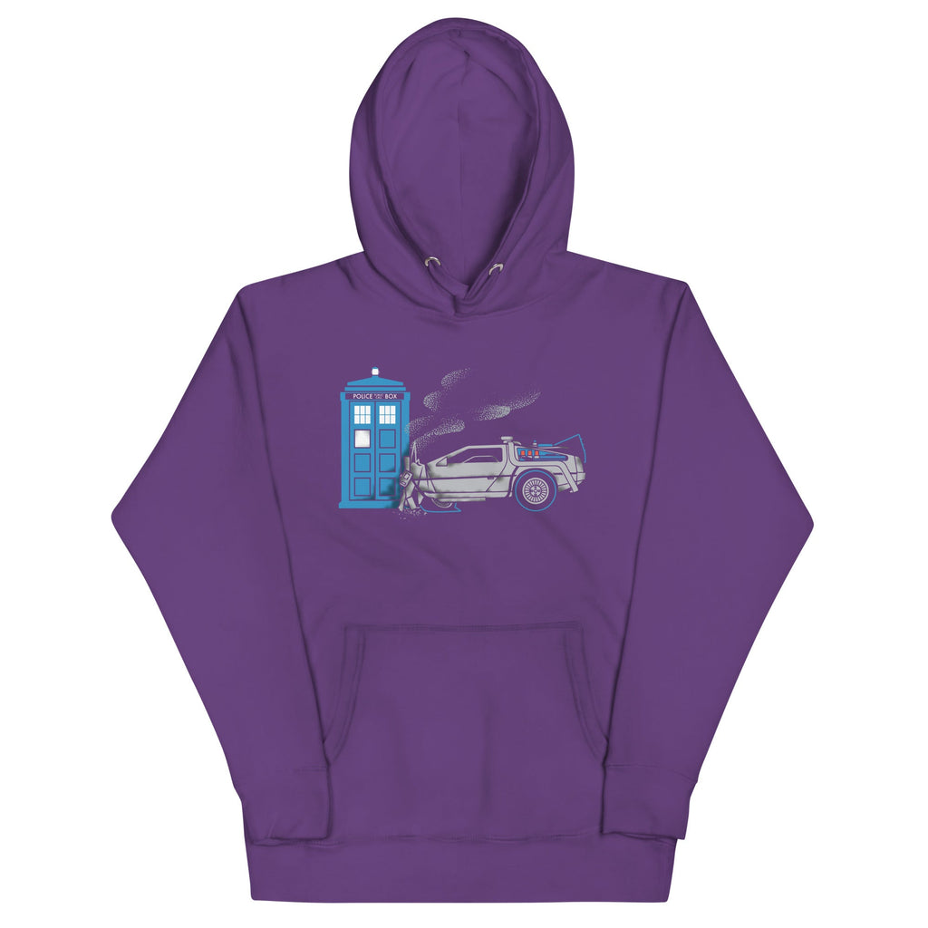 Time Collision Unisex Hoodie