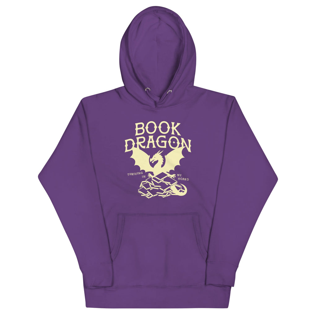 Book Dragon Thriving In My Hoard Unisex Hoodie