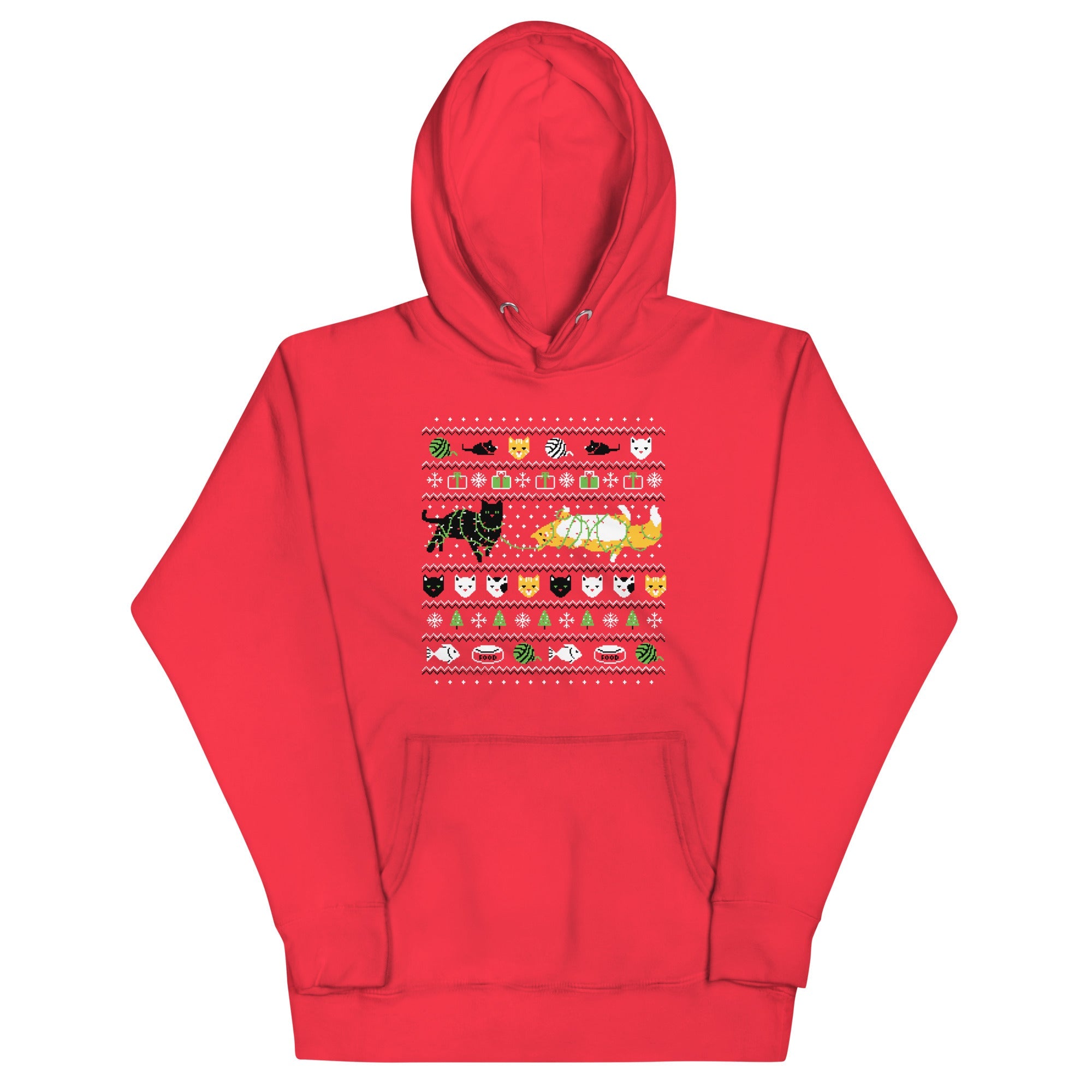 Ugly Cat Sweater Unisex Hoodie