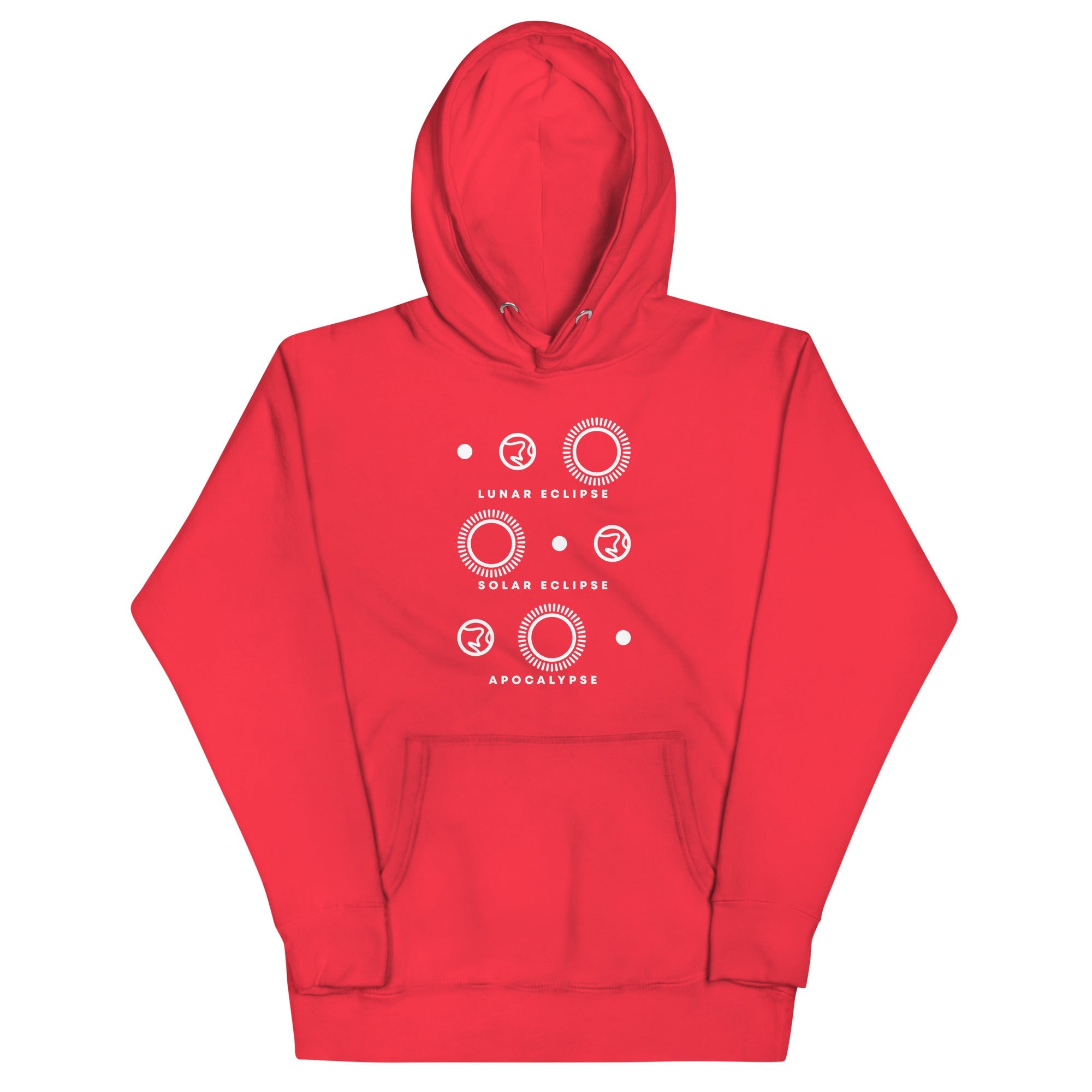 Lunar Eclipse Solar Eclipse Apocalypse Unisex Hoodie