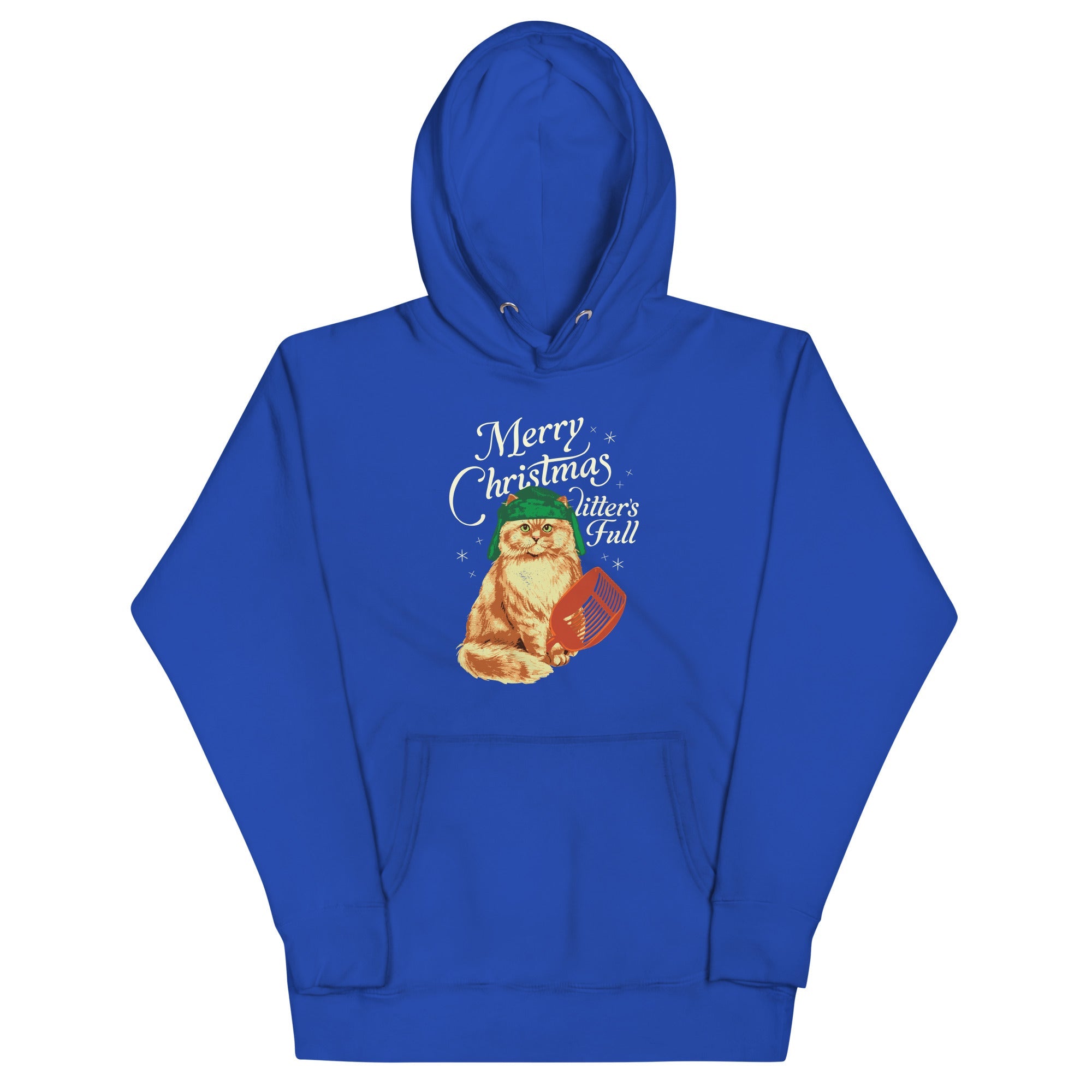 Merry Christmas Litter's Full Unisex Hoodie